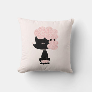 Cojín Decorativo Personalizado Rosa Cutto Francés Poodle