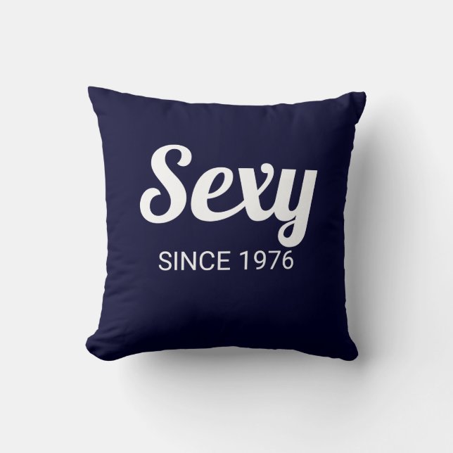 Cojín decorativo personalizado sexy (Anverso)