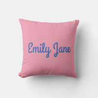 Personalizado simple en azul y rosa