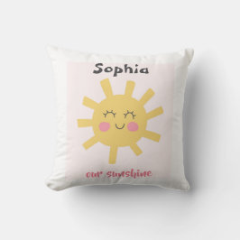 Cojín Decorativo Personalizado Sunshine personalizado para niños