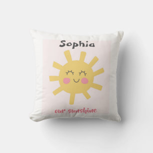 Cojín Decorativo Personalizado Sunshine personalizado para niños