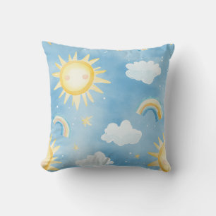 Cojín decorativo personalizado Sunshine y Cloud Dr