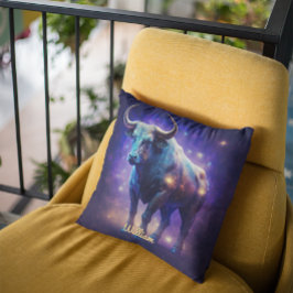 Cojín Decorativo Personalizado Taurus Zodiac Horoscope Fantasía Sol