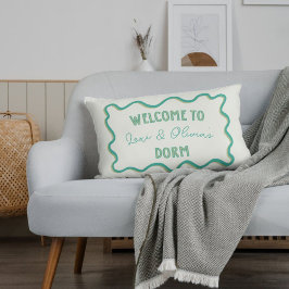 Cojín Decorativo Personalizado Trendy Green Hand Drake Dorm