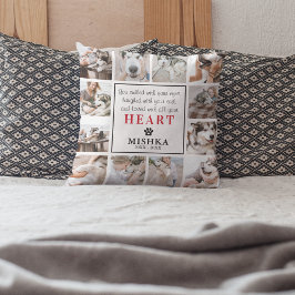 Cojín Decorativo Personalizado único 12 Mascota fotográfico Perder