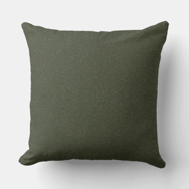 Cojín decorativo Personalizado verde de Moss textu (Anverso)