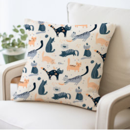 Cojín Decorativo Personalizados extravagantes y agudos animales ado