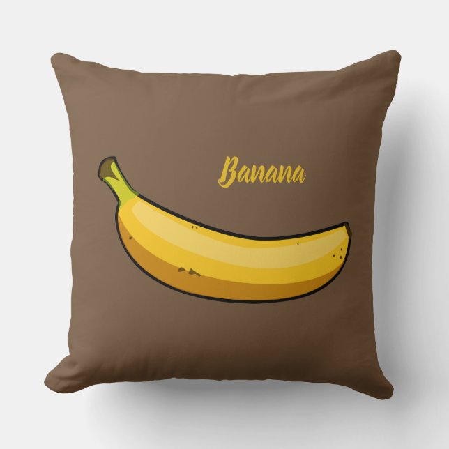 Cojín Decorativo Personalizar Banana (Anverso)