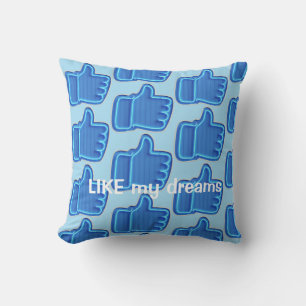 Cojín Decorativo Personalizar Como mi neón de sueños