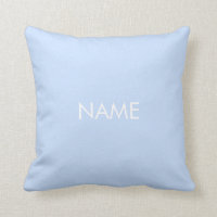 Personalizar con nombre, texto azul claro minimali