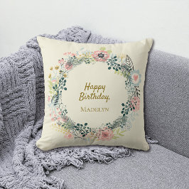 Cojín Decorativo Personalizar de Aniversario de Aniversario de Ocas