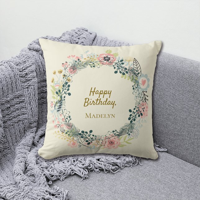 Cojín Decorativo Personalizar de Aniversario de Aniversario de Ocas (Subido por el creador)