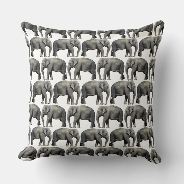 Cojín Decorativo Personalizar Elephant (Anverso)