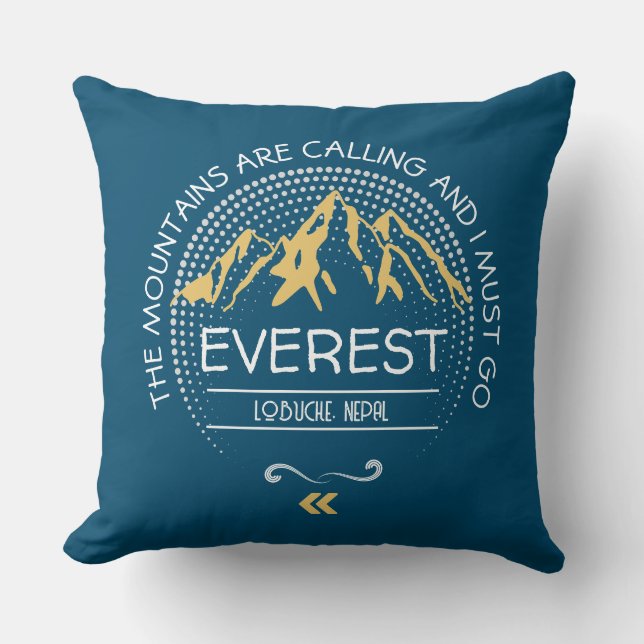 Cojín Decorativo Personalizar tu diseño MONTAÑA (Anverso)