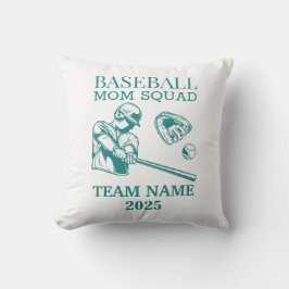 Cojín Decorativo Personalized baseball mom 