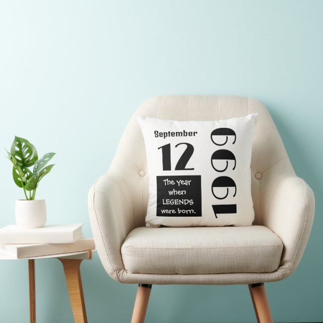 Cojín Decorativo Personalized Birthday Gift  (Silla)