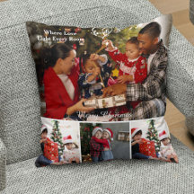 Personalized Christmas Holiday Family Photo Gift