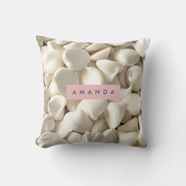 Cojín Decorativo Personalized Creamy White Chocolate Candy  (Anverso)