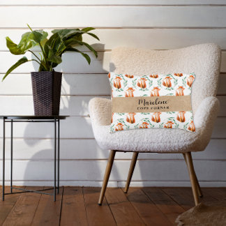 Cojín Decorativo Personalized Cute woodland Fox nursery decor