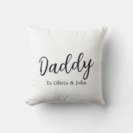 Cojín Decorativo Personalized Daddy
