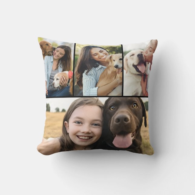 Cojín Decorativo Personalized Dog Lover Gift Pet Mom Home Décor  (Anverso)