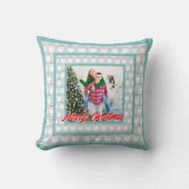 Cojín Decorativo Personalized Family Christmas Stylish Photo