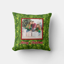 Cojín Decorativo Personalized Family Christmas Stylish Photo