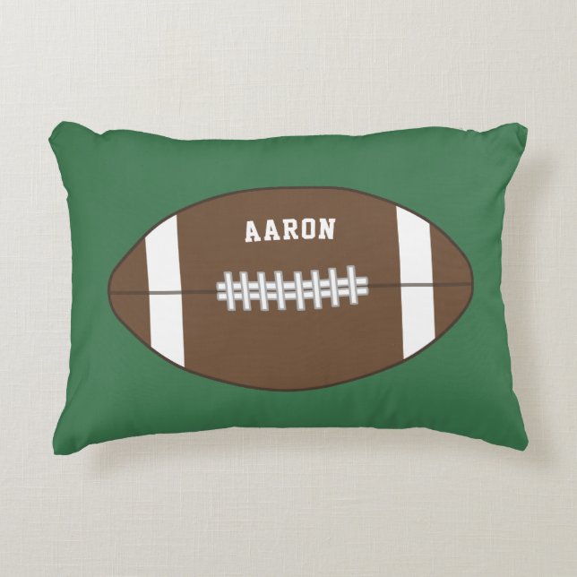 Cojín Decorativo Personalized Football Pillow (Anverso)