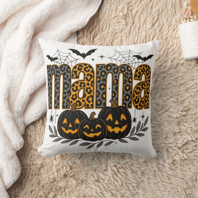 Cojín Decorativo Personalized Halloween Mama – Cute Spooky (Manta)