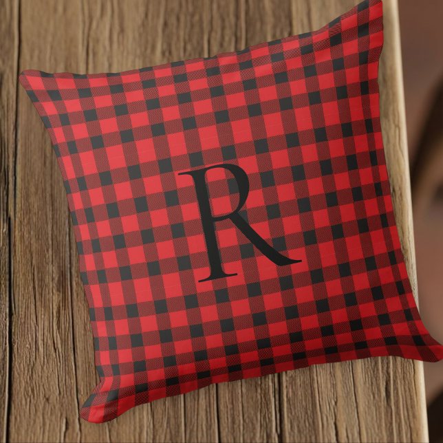 Cojín Decorativo Personalized Monogram Pillow, Rustic Farmhouse (Subido por el creador)