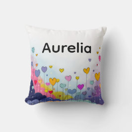 Cojín Decorativo Personalized Name You Are So Loved Throw Pillow