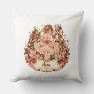 Cojín Decorativo Personalized Nutcracker Ballerina Christmas Orname