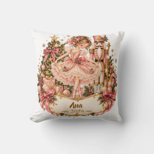 Cojín Decorativo Personalized Nutcracker Ballerina Christmas Orname
