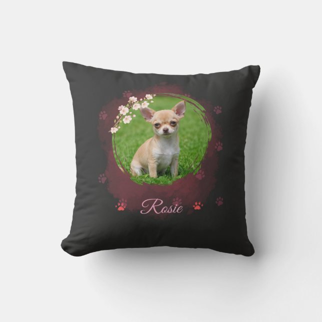 Cojín Decorativo Personalized Pet Photo Pillow (Anverso)