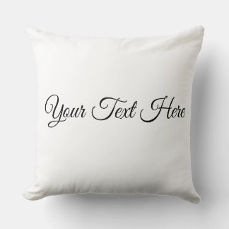 Cojín Decorativo Personalized Pillow with Your Text