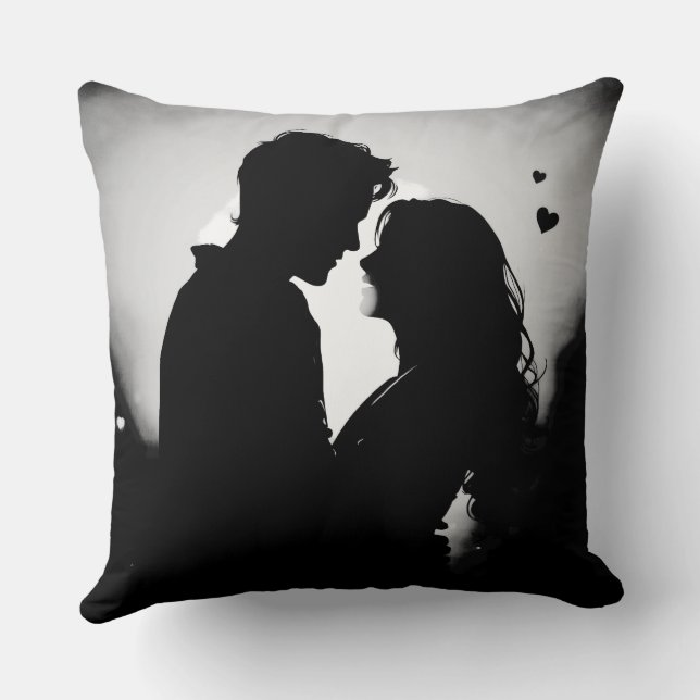 Cojín Decorativo Personalized Valentine’s Day Gift (Reverso )