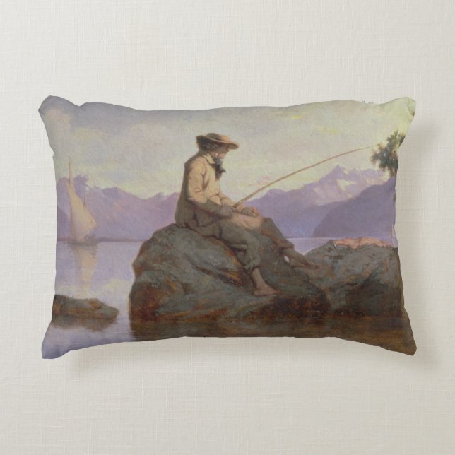 Cojín Decorativo Pesca (Anverso)