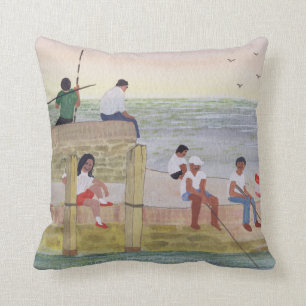 Cojín Decorativo Pesca crepuscular 1988