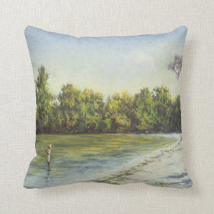 Cojín Decorativo Pesca en África 1996