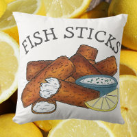 Pescado Sticks Pescadores Dedos de pescado Salsa T