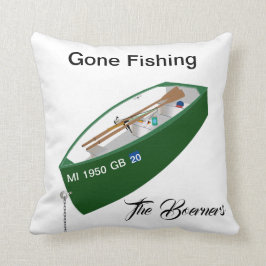 Cojín Decorativo Pescador desaparecido: Campo de pesca