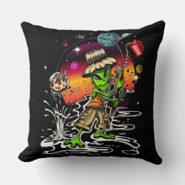 Cojín Decorativo Pescador Espacial