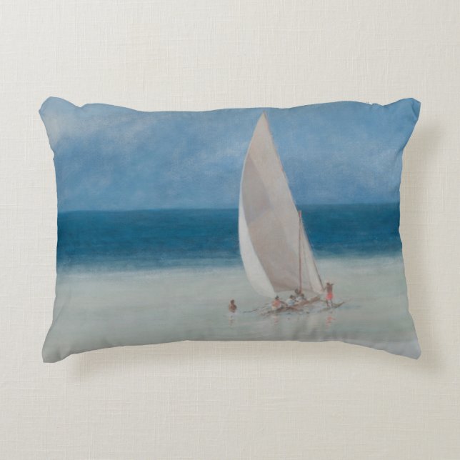 Cojín Decorativo Pescadores Kilifi 2012 (Anverso)