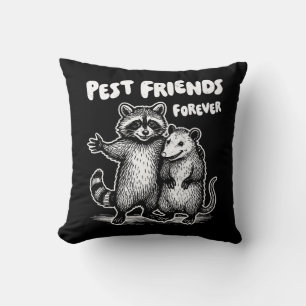 Cojín Decorativo Pest Friends Forever White Print