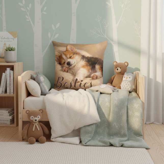 Cojín Decorativo Pet mom besties  throw  Pillow (Subido por el creador)
