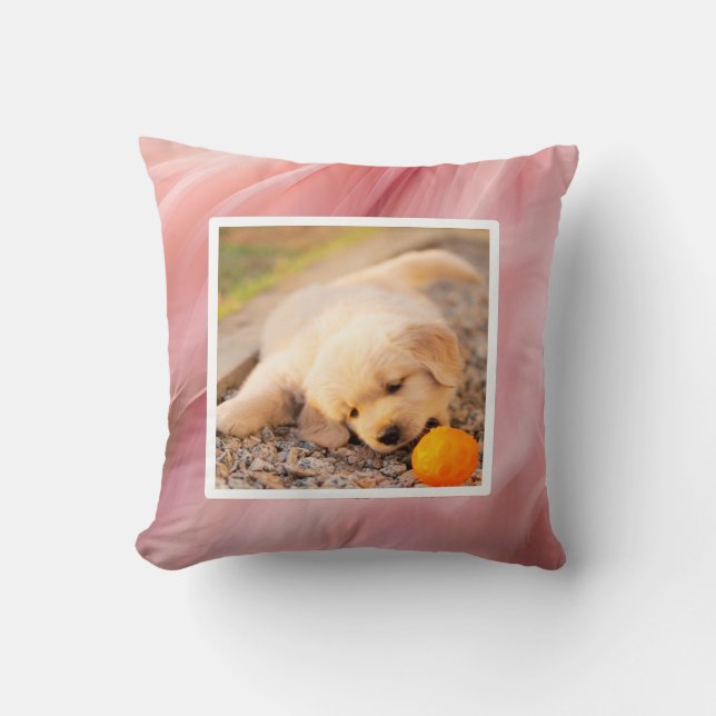 Cojín Decorativo Pet photo - corral Dekokissen (Anverso)