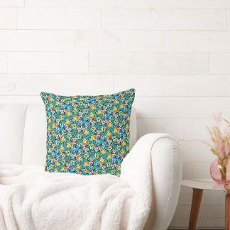Cojín Decorativo Petal Party Pattern Throw Pillow