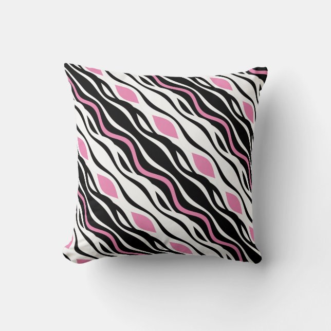 Cojín Decorativo Petal rosado (Anverso)