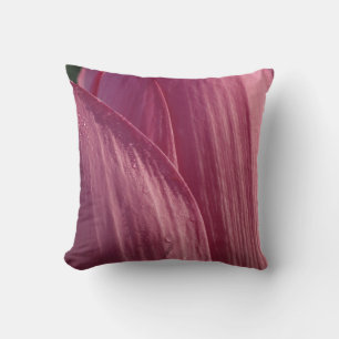 Cojín Decorativo Pétalos de Flor de Loto Rosa Floral