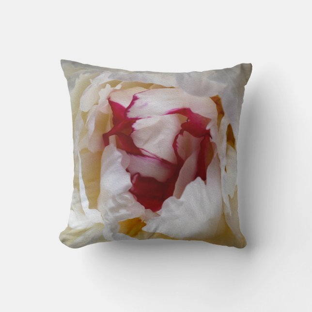 Cojín Decorativo Pétalos de Peony (Anverso)